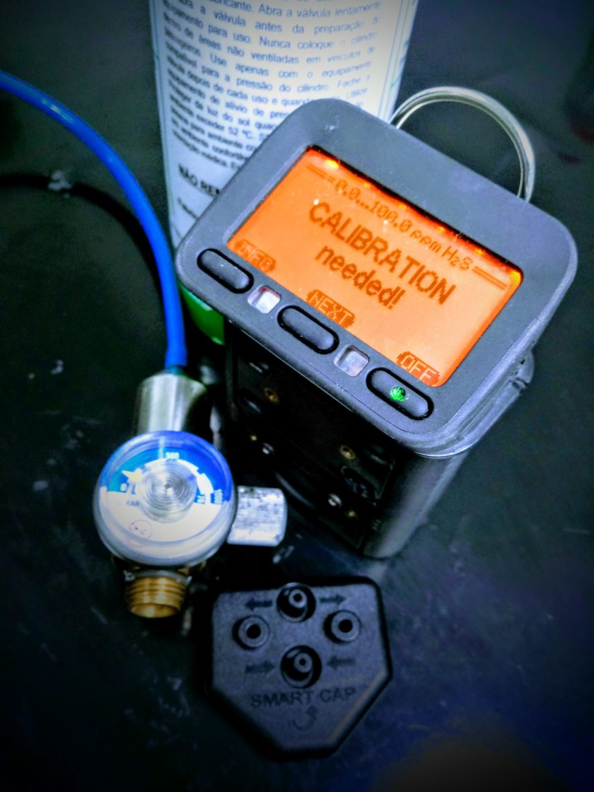 Calibração Gases Tecnovip Detector Gas